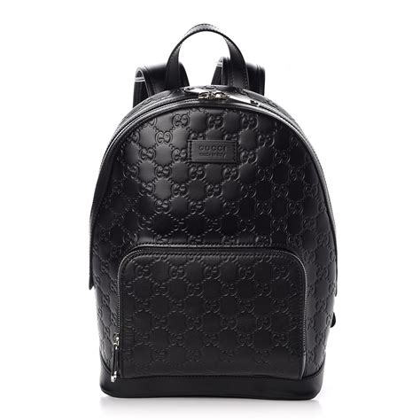 black.gucci backpack|gucci black small backpack.